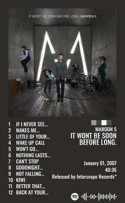 Maroon 5 - It Wont Be Soon Before Long..jpg